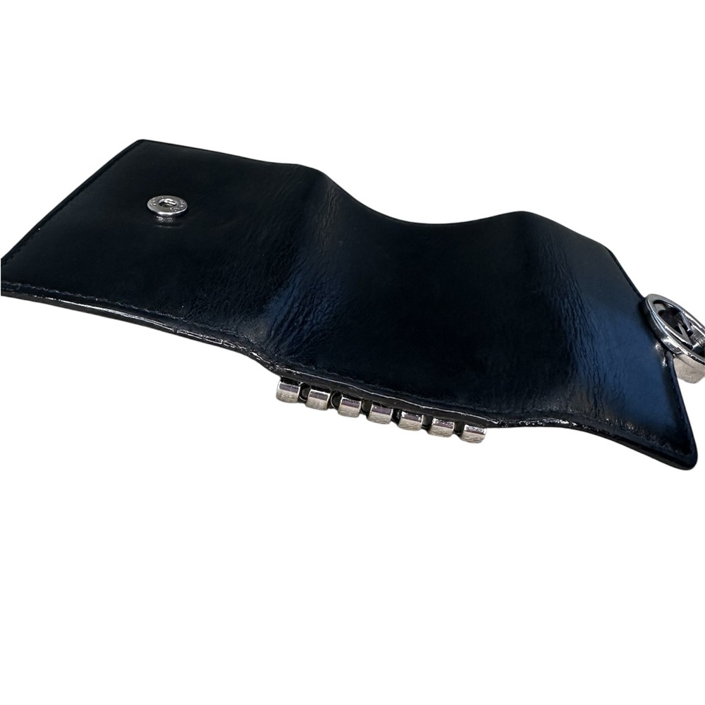 Gucci Black Leather key holder /Wallet with Silver Interlocking G - Picture 11 of 11